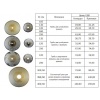 Diamond cutting discs EHWA (Korea)