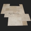 French Pattern Light Beige Travertine Tiles