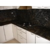 Black Cosmic Leather Countertop