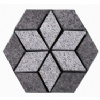Granite mosaic pattern