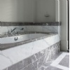 Calacatta Marble Bathtup, Deck and surround