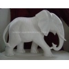white marble elephant