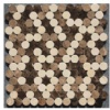 Brown Beige Natural Stone Art Mosaic