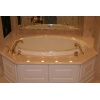 Crema Marfil Tub Deck