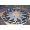 Medallion in Verde Marinace and Kashmere White