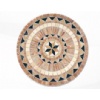 Travertine Marble Mixed Mosaic Medallion