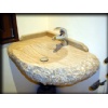 Natural stone sinks