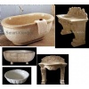 Marble bathtub