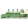 Filling machine for travertine and marble