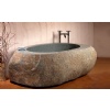 Bathtub carved in stone