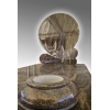 Multicolor Red Granite Monument