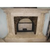 Fireplace with Spanish Emperador Dark marble
