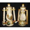 Artistic Marble Lamp with Kundan Work