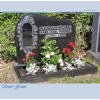 Gravestone-Black granite