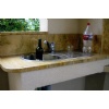 Countertops with granite and marble