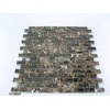 Polished Emprador Dark Mosaic