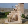 Pink Sandstone Fountain