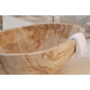 Gold Travertine bath tub