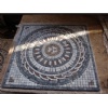 Travertine medallion