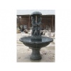 Fountain, Dark Green Marble
