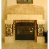 Travertine Fireplace