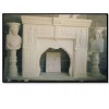 Crema Antalya Limestone Fireplace DCH014