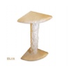 Travertine Corner Table