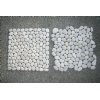 White Pebble Mosaic Interlock