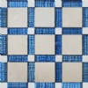 Fusion Glass, beige marble Mosaic