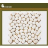 Borderless Pebble - White