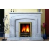White Marble Fireplace