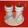 Pepper & salt set in marble