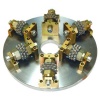 Bush hammer plate