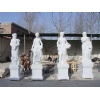 Marble statue carving