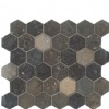 Nova Blue Hexagon Mosaic