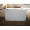 snow white marble blocks