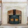 Hand-carved fireplaces