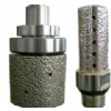 Vacuum brazed diamond milling cutter / drum wheel