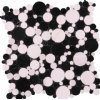 Marble mosaic tiles