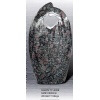 Night Rose Granite headstone