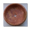 Travertine Sink Red Drop In
