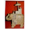 Sandstone Inlaid - Carved Animal