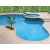 Coral Stone Pool Coping