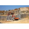 Indian Aurora Granite Quarry, Blocks