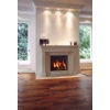 Fireplaces in travertine, limestone