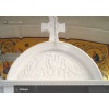 Thassos White Marble Artwork, Embossment