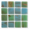 Glass Tile Mosaic Mixes Mediterranean
