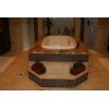 Vicenza Granite Granite Bathtub Surround