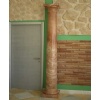 Natural stone columns