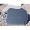 Gravestone-Polished Black granite